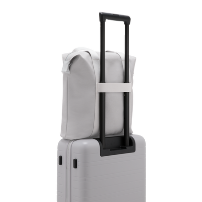 Sofo Vertical Tragetasche Light Quartz Grau Trolley - Wasserabweisend Funktional Stilvoll - Horizn Studios