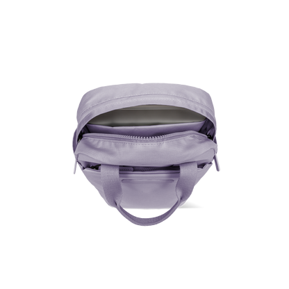 Tragetasche Tasche Small Grau Lavender Draufsicht - Wasserabweisend Funktional Stilvoll - Horizn Studios