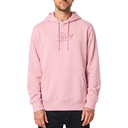 Travel Hoodie / Cloud Rose / Organic Cotton / Size M / Time