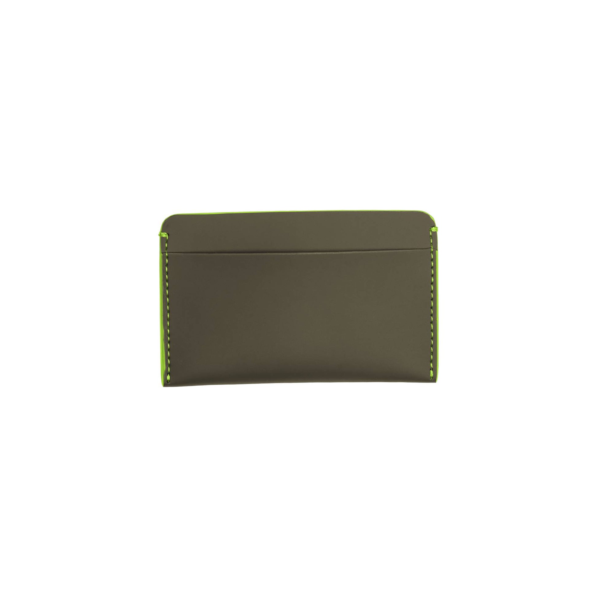 Cardholder / Dark Olive / Neon Green 4