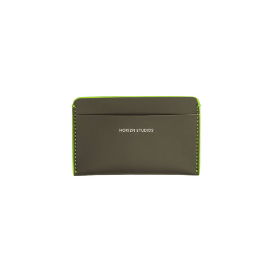 Cardholder / Dark Olive / Neon Green 2