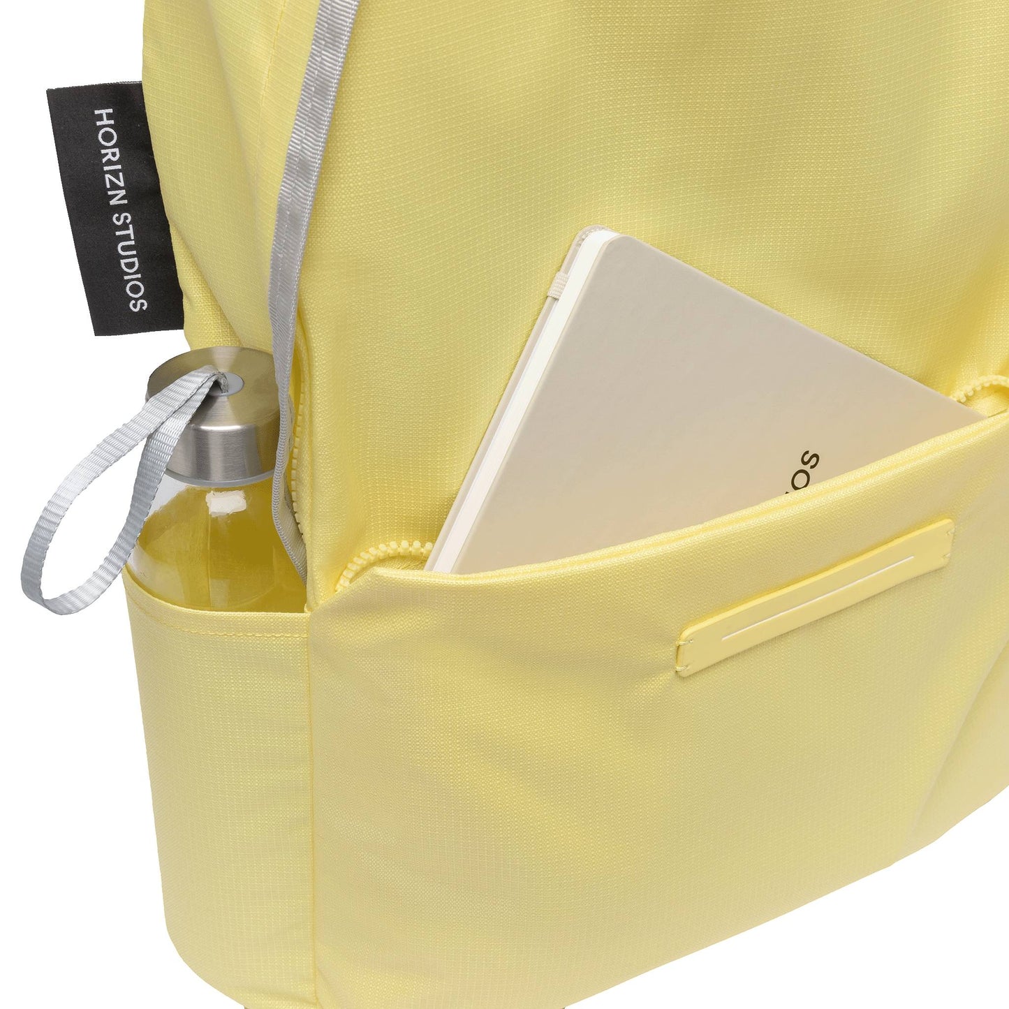 Shibuya Daypack / Size M / Glossy Lemon / Light Quartz Grey / rPET Ripstop 5