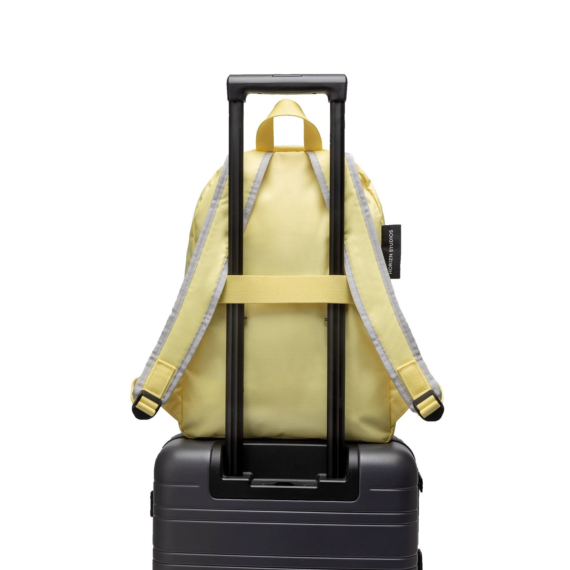 Shibuya Daypack / Size M / Glossy Lemon / Light Quartz Grey / rPET Ripstop 8