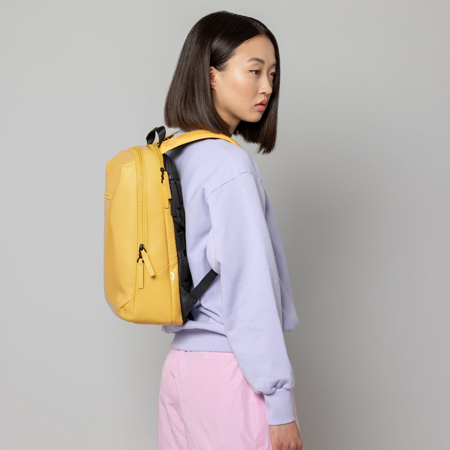 Gion Backpack / Size S / Glossy Lemon / Vegan Hi-Core 10