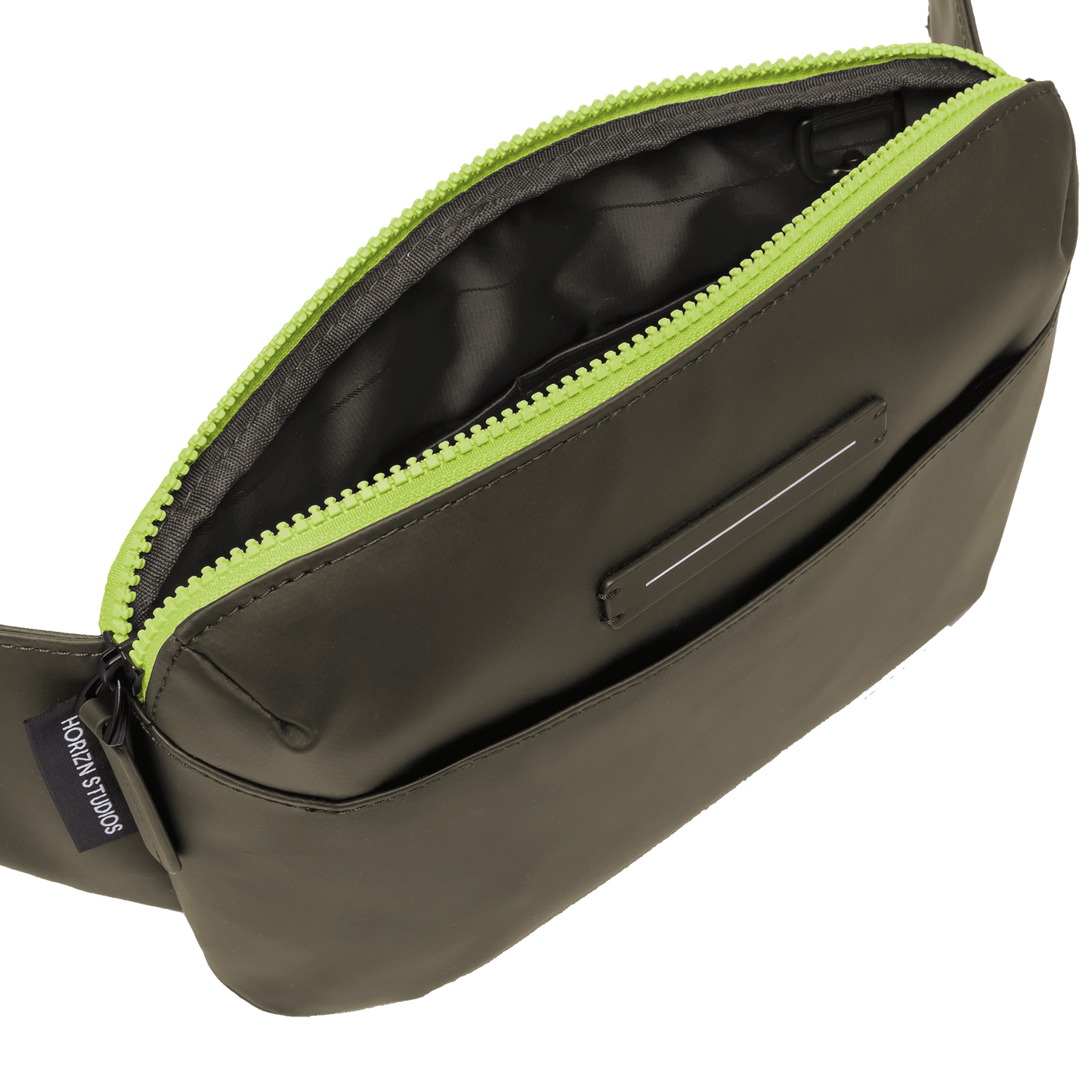 Gion Cross-Body M / Dark Olive - Neon Green / Tarpaulin / Size M