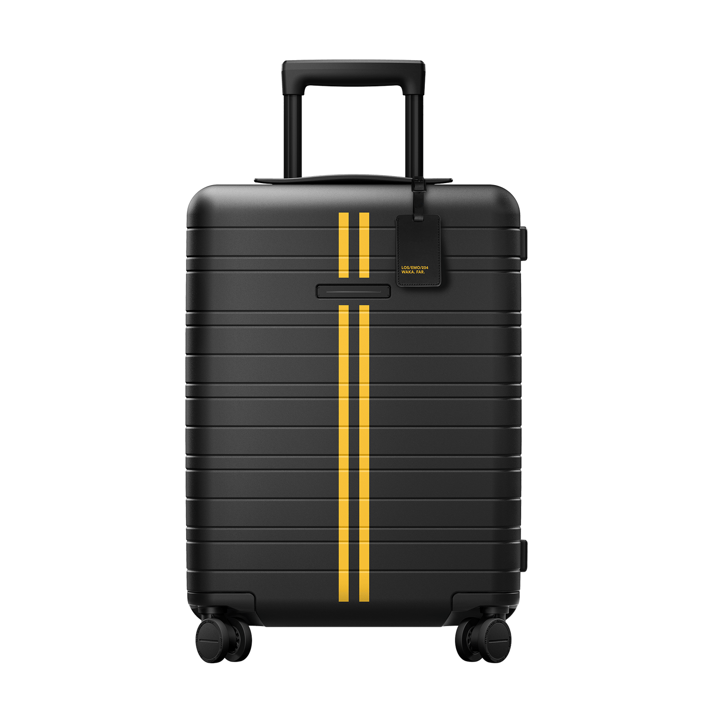 H5 Lagos Edition / Black / Lagos Yellow / Hard Shell / Cabin Size