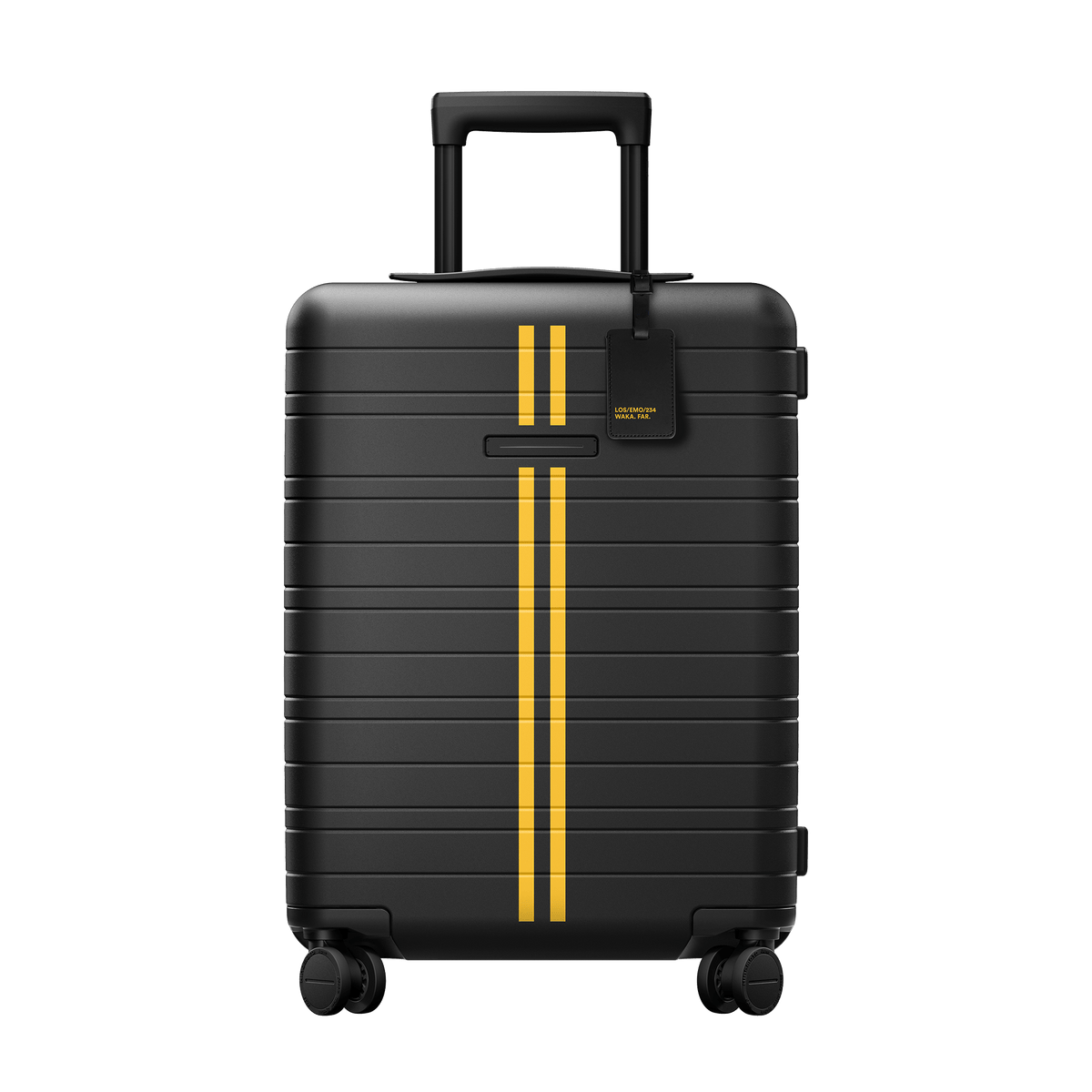 H5 Lagos Edition / Black / Lagos Yellow / Hard Shell / Cabin Size