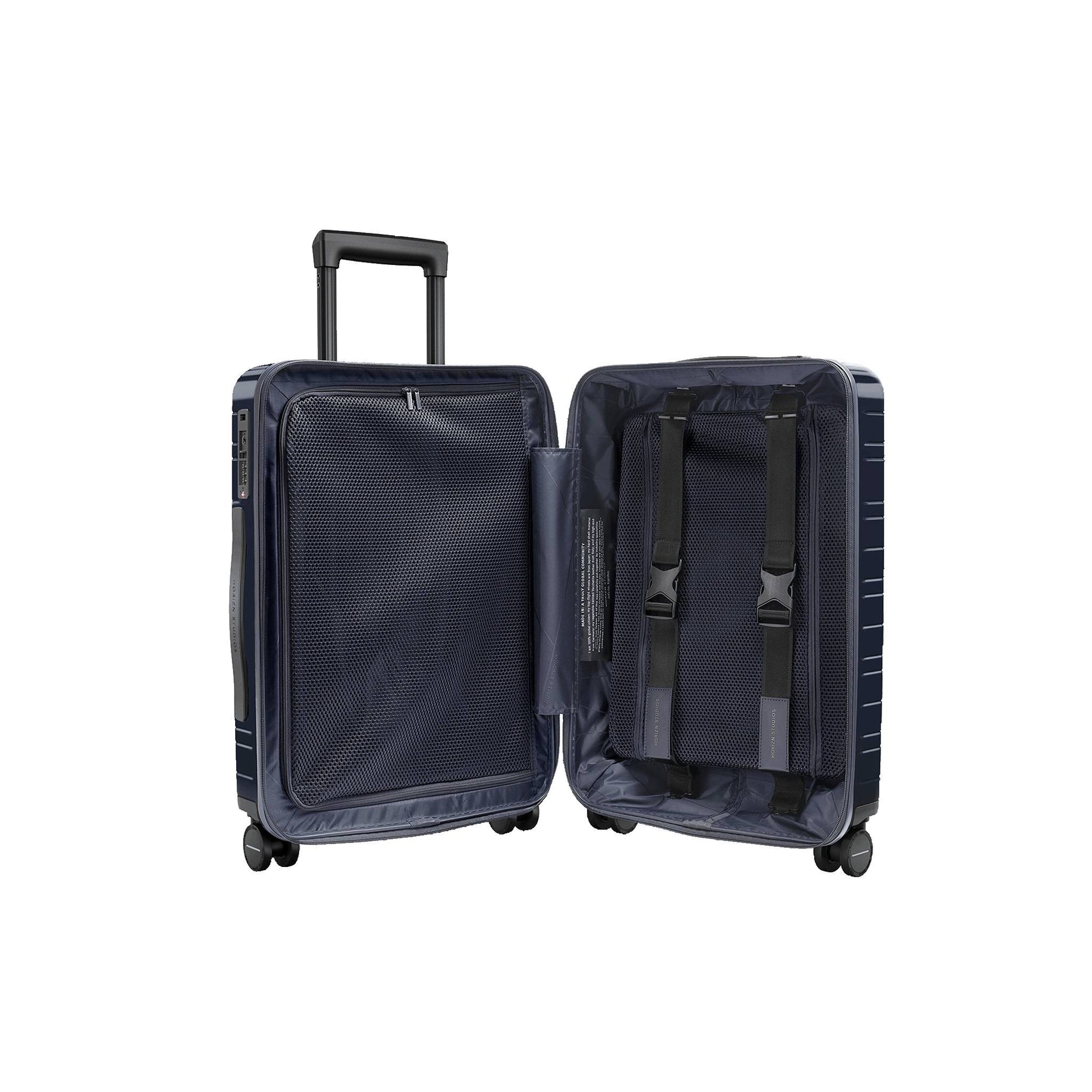 H5 Smart / Moderate Usage Signs / Glossy Night Blue / High-Performance Hard Shell / Cabin Size 6