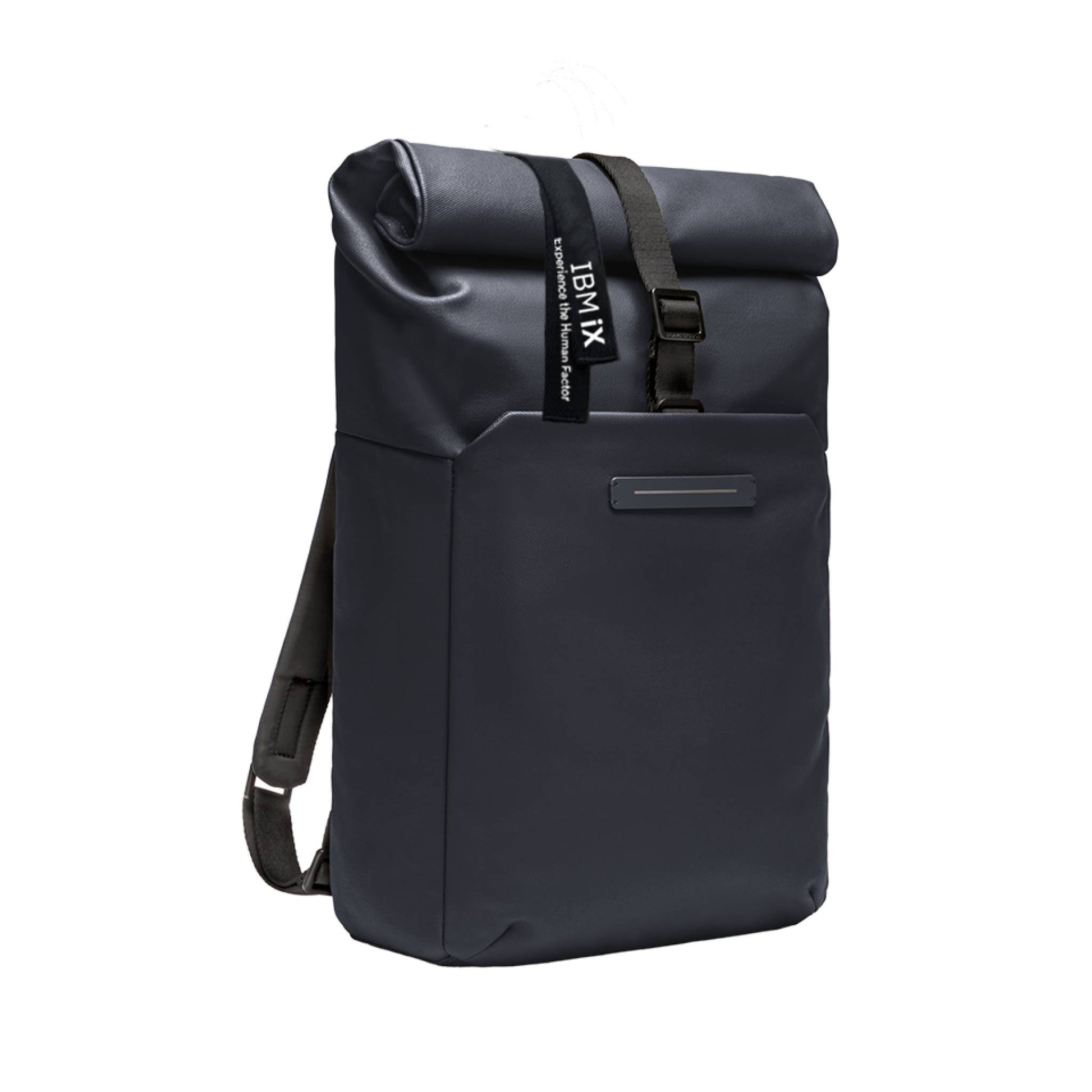 SoFo Rolltop Backpack X IBM iX / Night Blue / Waxed Canvas 3