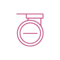 Wheel Caps - Cabin 50 mm - Essential - Flamingo Crush / Horizn ID