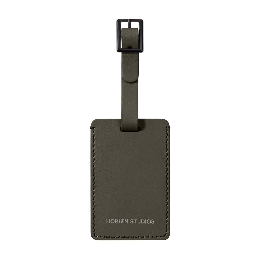 Luggage Tag / Dark Olive / Hi-Core