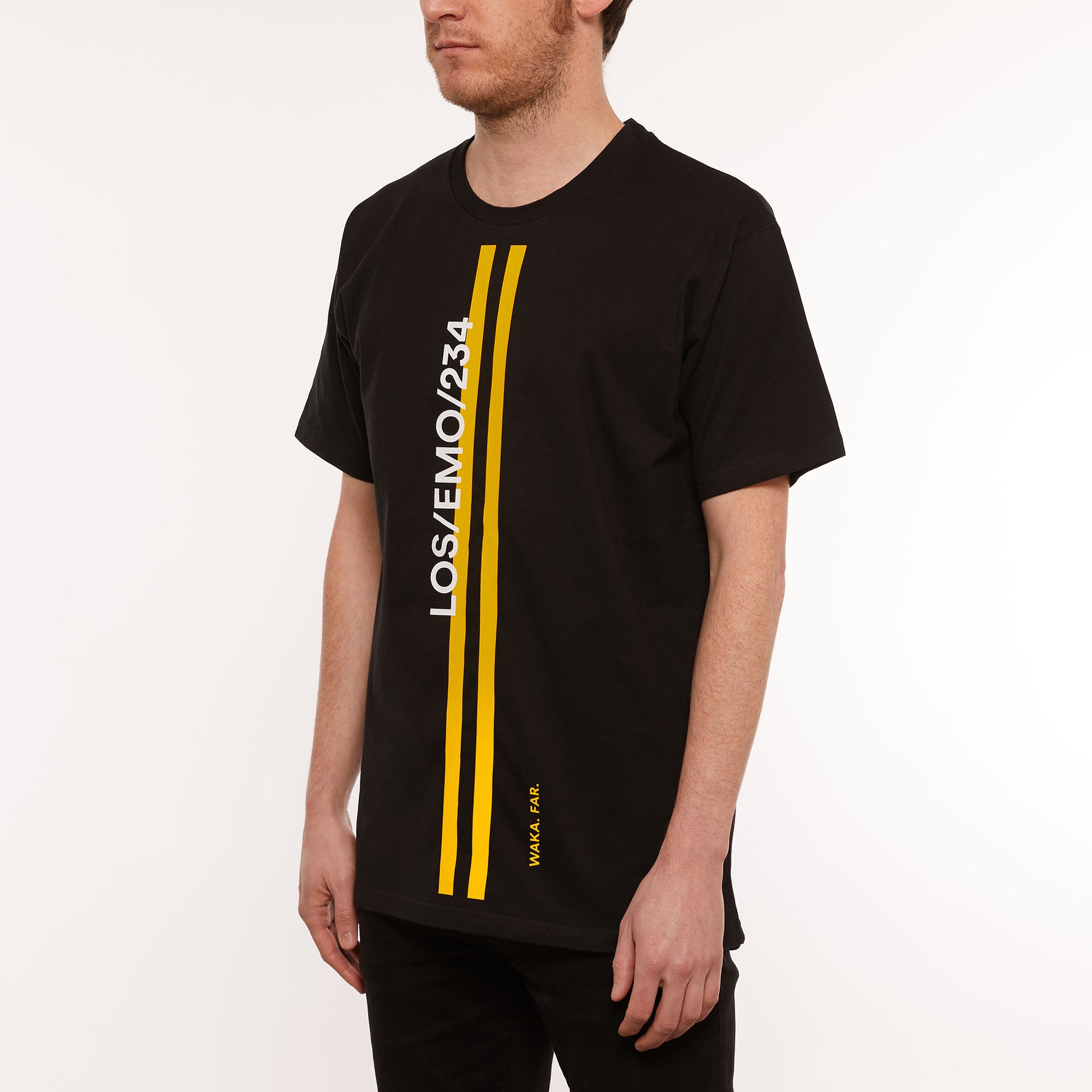 Danfo T-Shirt / Black / Lagos Yellow / Organic Cotton / L 3