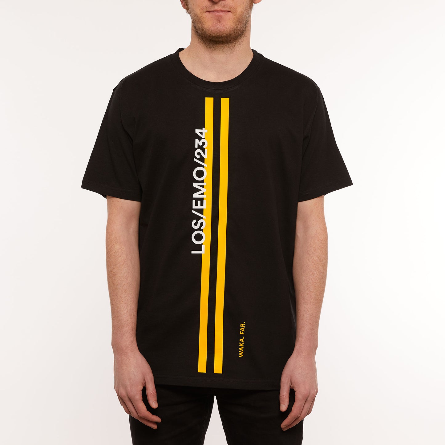 Danfo T-Shirt / Black / Lagos Yellow / Organic Cotton / L 4