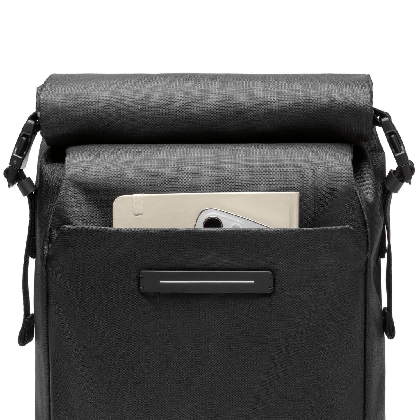 Shibuya Rolltop / All Black / rPET Ripstop 7