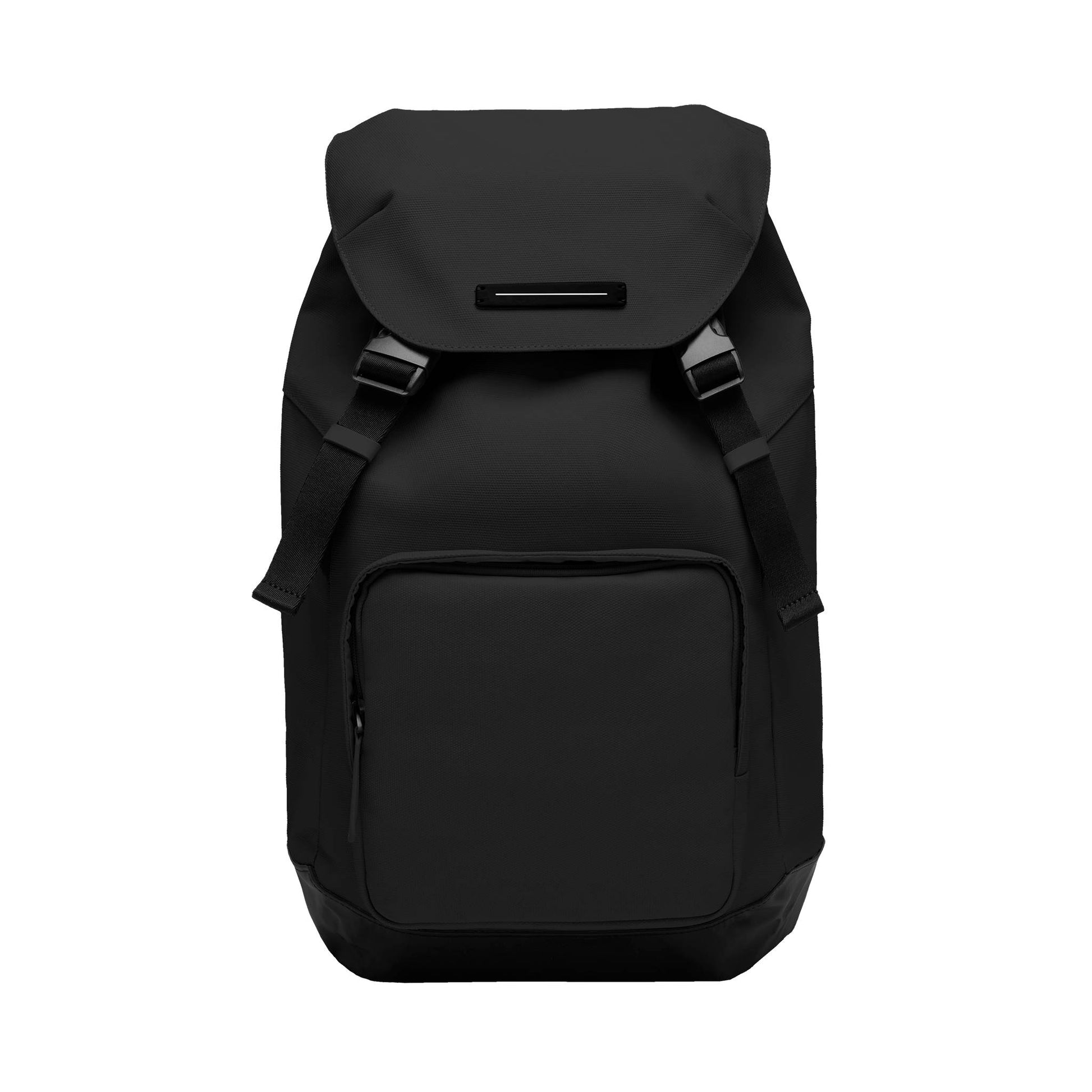 SoFo Backpack City / Black / Recycled Waxed Canvas 2