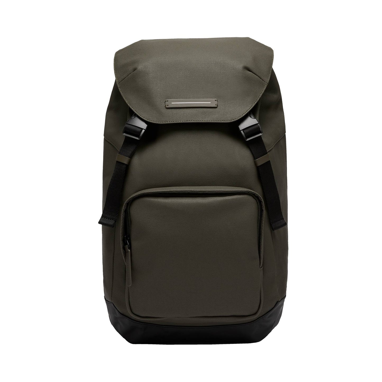 SoFo Backpack City / Dark Olive / Recycled Waxed Canvas 2