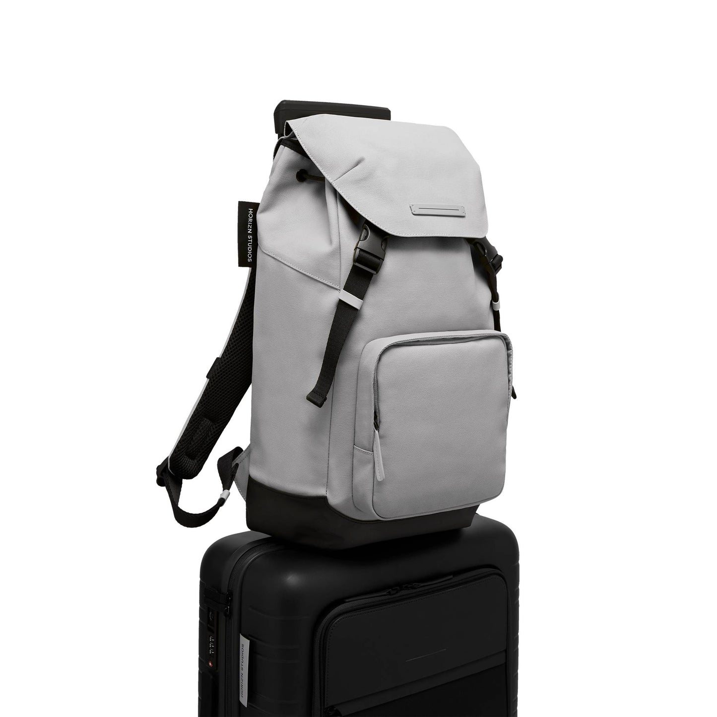 SoFo Backpack City / Light Quartz Grey / Recycled Waxed Canvas 9