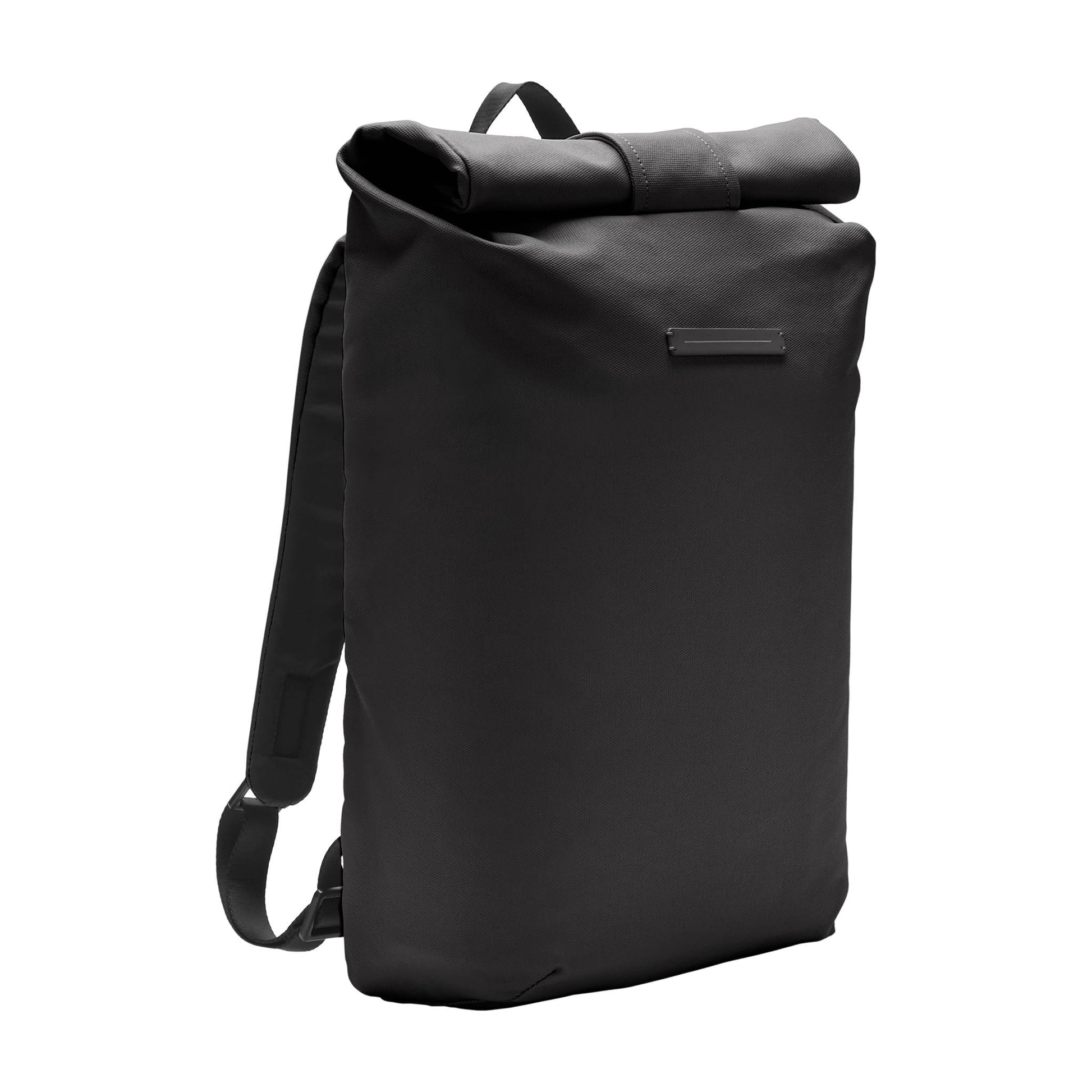 SoFo Rolltop Backpack / All Black / Recycled Cotton Canvas 3