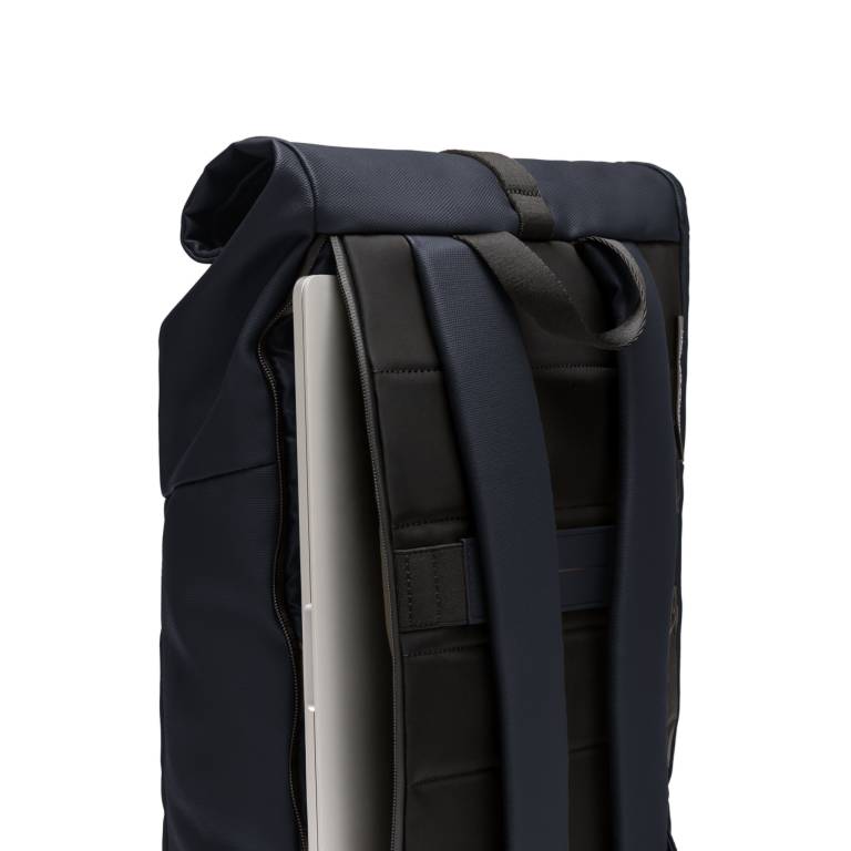 SoFo Rolltop Backpack X IBM iX / Night Blue / Waxed Canvas 7