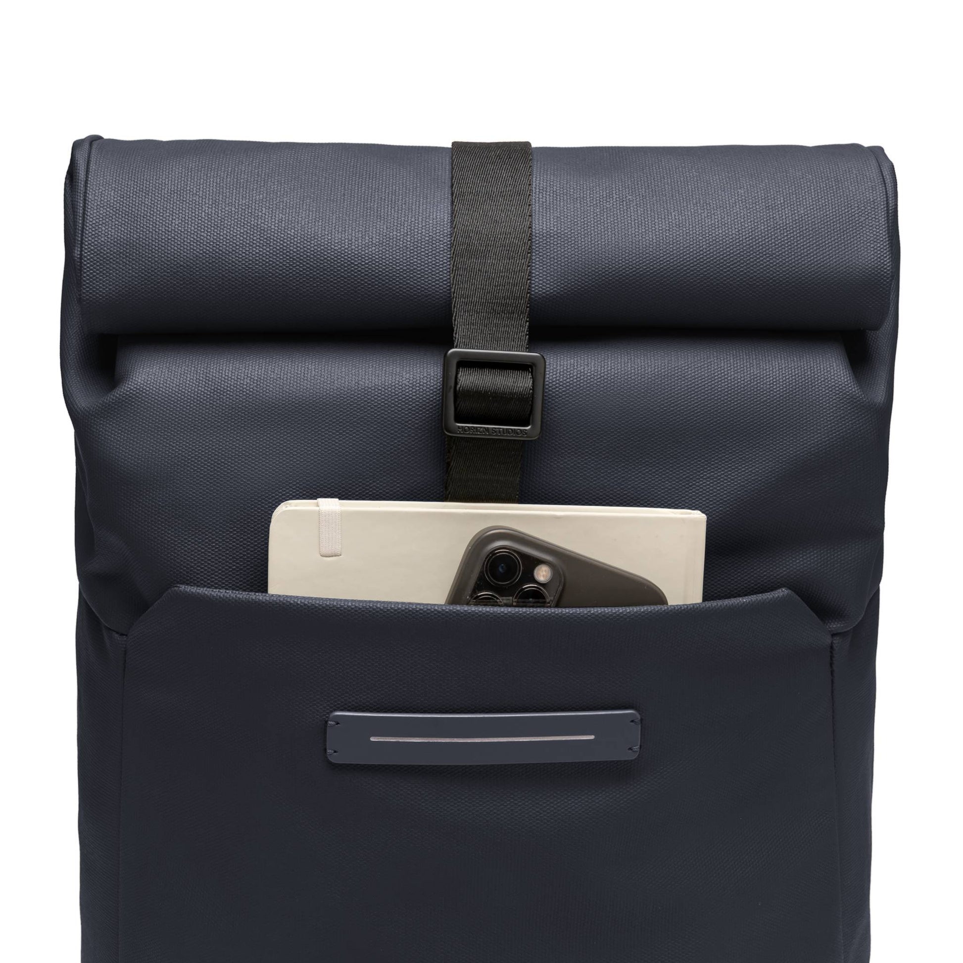 SoFo Rolltop Backpack X / Night Blue / Waxed Canvas 6