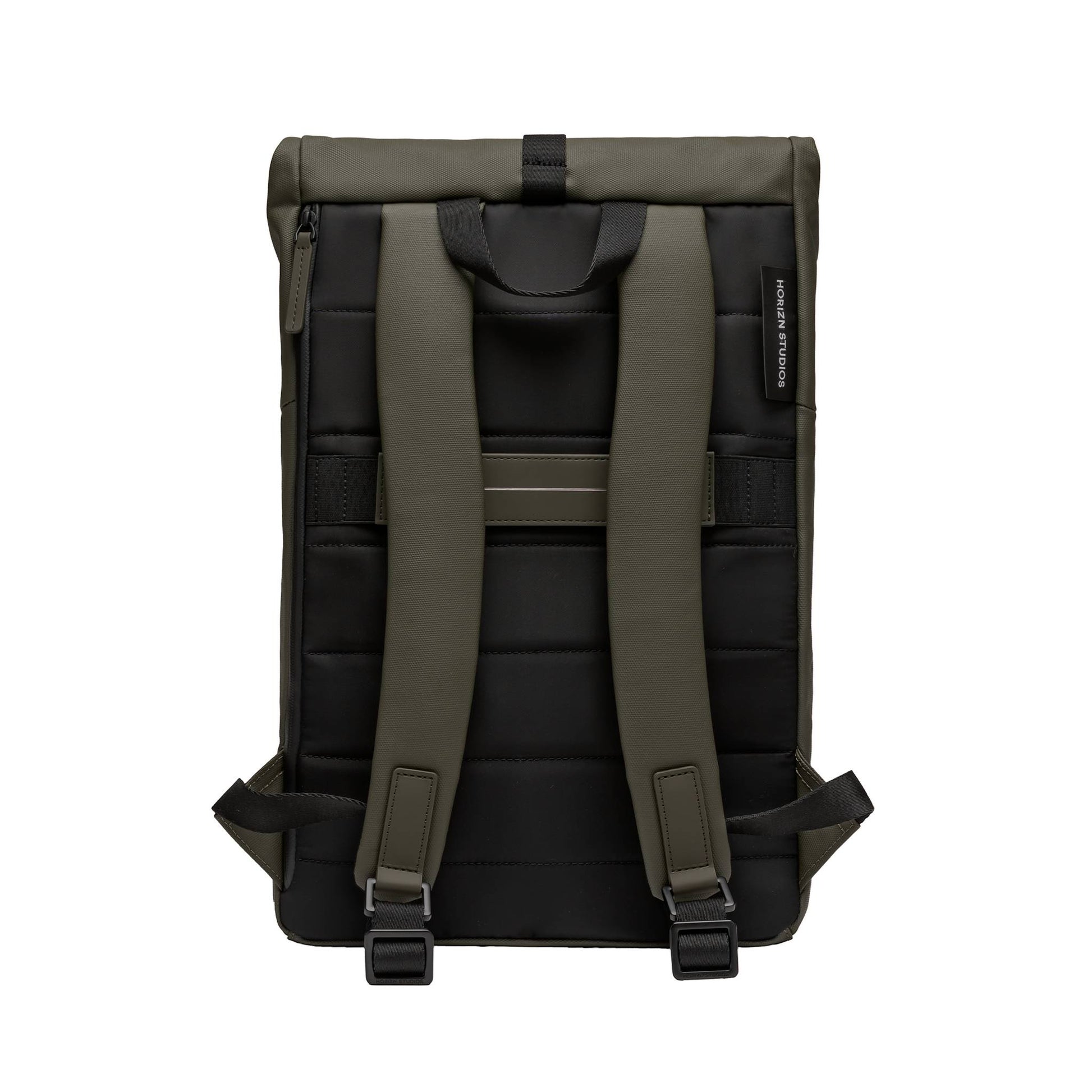 SoFo Rolltop Backpack X / Dark Olive / Waxed Canvas 4