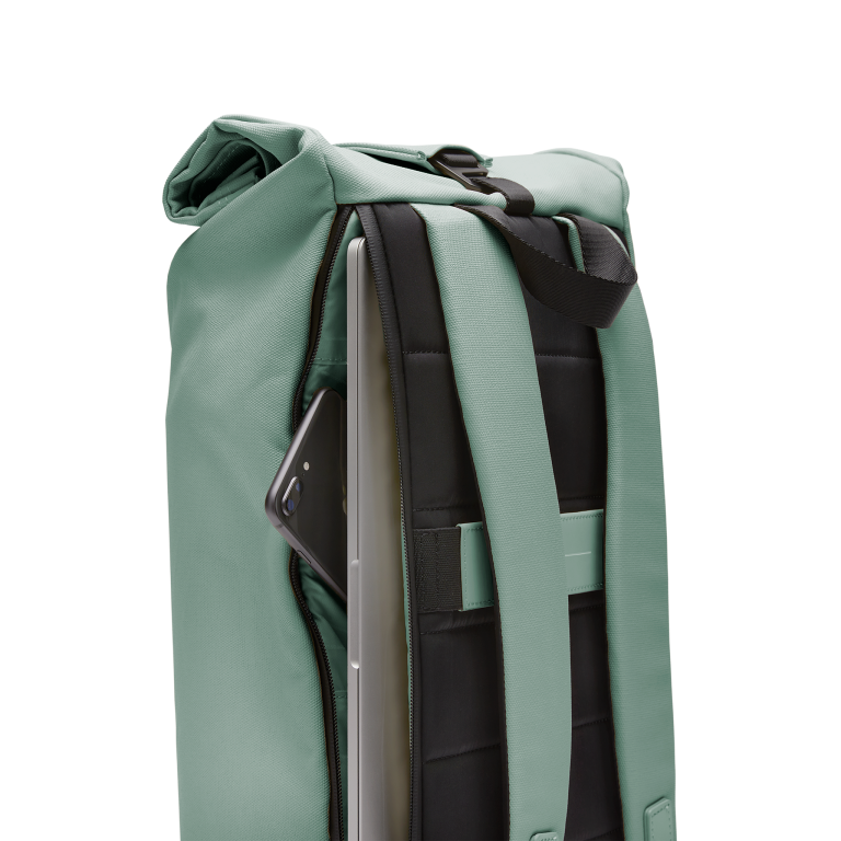 SoFo Rolltop Backpack / Marine Green / Recycled Cotton Canvas