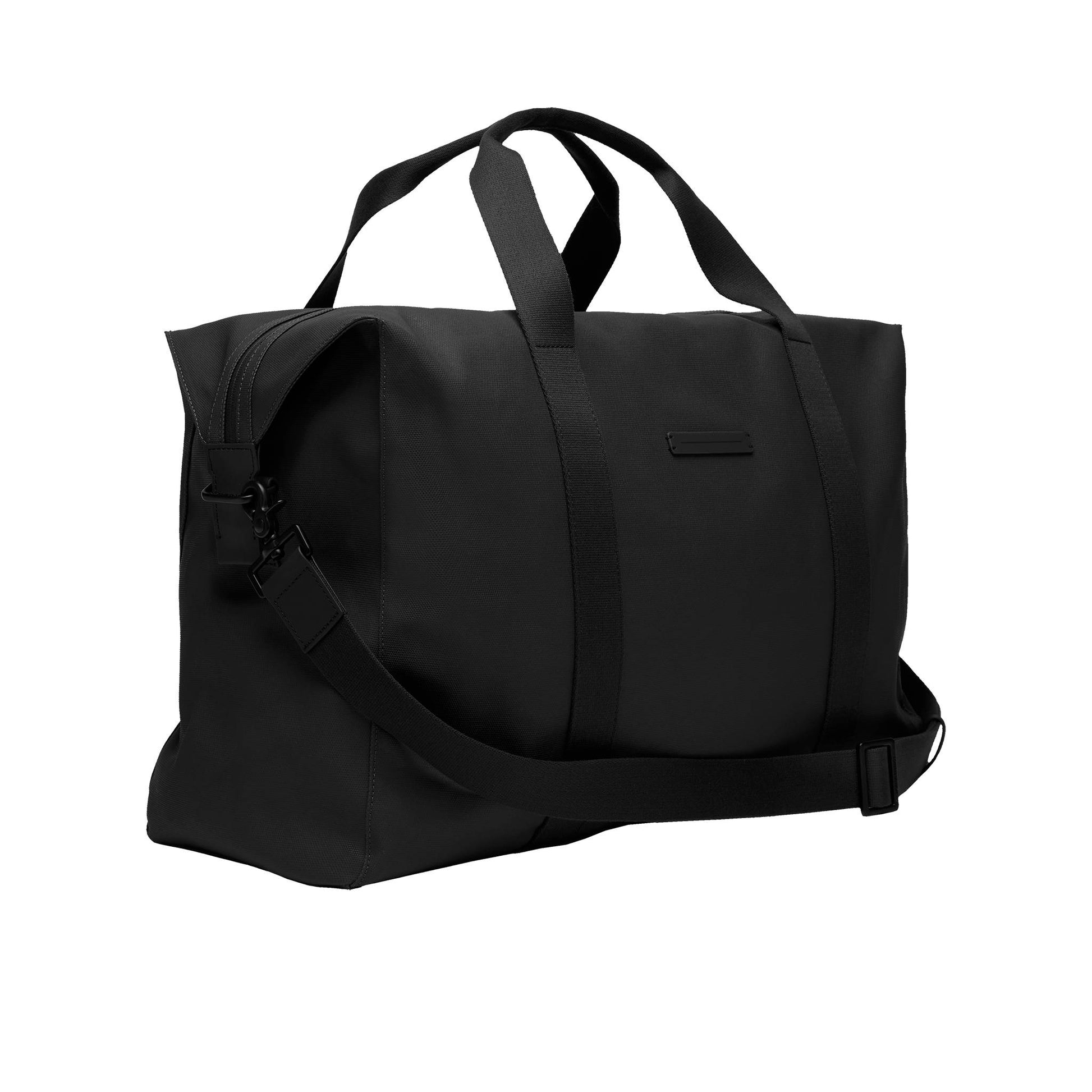 SoFo Weekender L / Black / Recycled Waxed Canvas 3