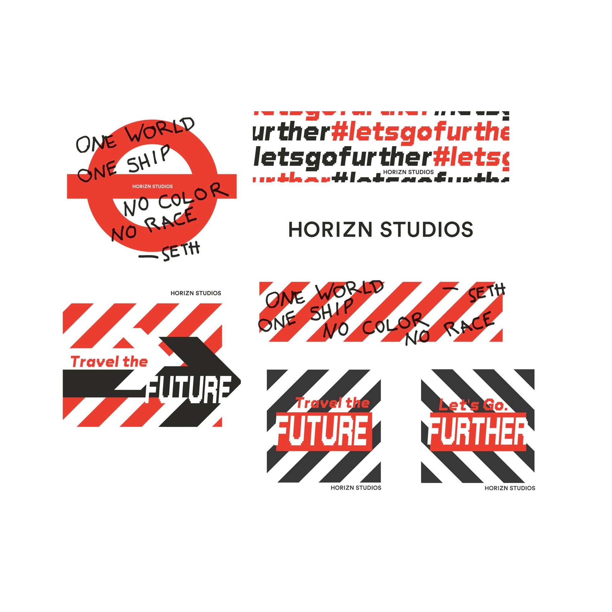 Sticker Set ST – One World / Multi-Pack / High Tack Vinyl 3