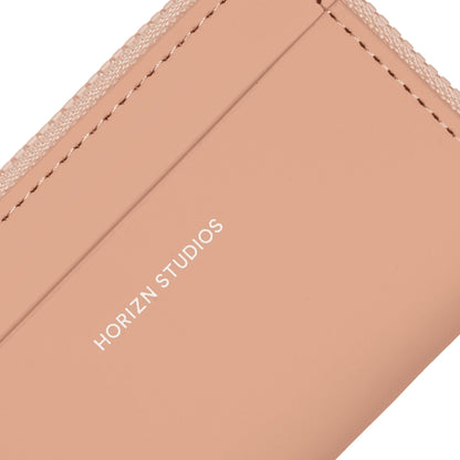 Wallet Beige Rosa Vorderseite - Horizn Studios